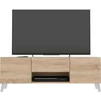 FMD TV-Board Brighton, Breite 140 cm, mit und ohne Schublade
