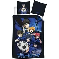 Aymax sprl Bettwäsche Blue Lock Anime Mikrofaser Bettwäsche 2tlg Set, 2 teilig, 135/140x200 cm Kissenbezug 63x63 cm