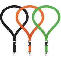 WEBBOMB Schlüsselanhänger 3x Lanyard unbedruckt Schlüsselbänder Schlüsselband Umhängeband 20 mm
