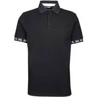 LAGERFELD Poloshirt mit Monogramm-Detail (1-tlg)