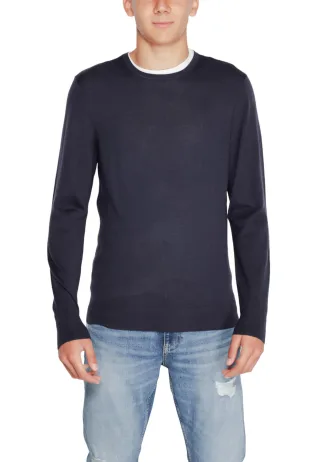Rundhals Pullover mit langen Ärmeln