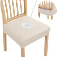Minicloss Stuhlhusse Sitzbezug Bürostuhl Bezug Stretch Stuhlbezug Sitzfläche Waschbar