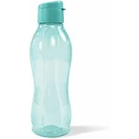 TUPPERWARE Trinkflasche To Go Eco 750 ml blau/türkis Clippverschluss