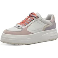 Tamaris Plateausneaker, Freizeitschuh, Halbschuh, Schnürschuh mit gepolstertem Schaftrand