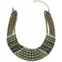 COLLEZIONE ALESSANDRO Statementkette Eugenie, mit Glasschliffperlen