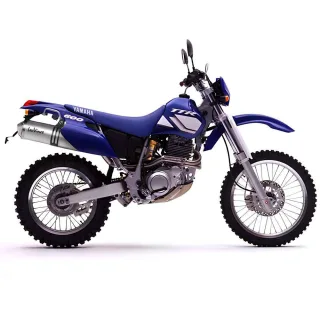 Sport Auspuff LeoVince LV-X Aluminium Enduro Yamaha TT 600 E / R Bj. 1994-2005 mit ABE