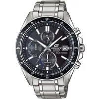 CASIO EDIFICE Chronograph EFS-S510D-1AVUEF, Solaruhr, Armbanduhr, Herrenuhr, Saphirglas, Edelstahlarmband