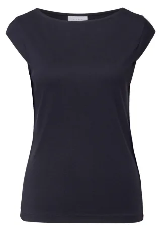 Street One Studio - Jersey-Top blau - Gr. - 34
