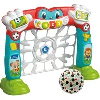 Clementoni® Lernspielzeug Baby Clementoni, Interaktives Fußballtor, mit Licht u. Sound, Made in Europe, FSC® - schützt Wald - weltweit