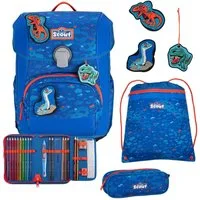 Scout Schulranzen Neo Exklusiv (4-tlg), Polyester