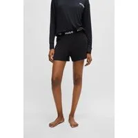 HUGO Schlafshorts UNITE Shorts mit Hugo Logo-Elastiktape am Bund