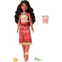 Mattel® Anziehpuppe Disney Vaiana 2, Schwimmende Tautai Vaiana, mit Farbwechselfunktion