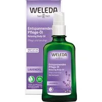 WELEDA Körperöl ENTSPANNENDES PFLEGE-ÖL LAVENDEL, mit Lavendelöl, ideal für eine ausgleichende Massage