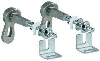 GROHE Rapid SL 38733 Montagewinkel mit Wandlasche und Befestigungsmaterial 38733000
