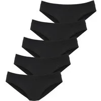 Vivance by Lascana Jazz-Pants Slips (5er-Pack) mit breitem Bündchen ohne zusätzliches Gummi
