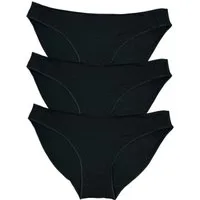 Toker Collection® Bikinislip Bikini, Tangaslip mit Modal im 3er Pack (Sparpackung, 3er Pack) extra niedrig geschnitten