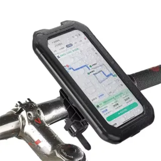 XANES 7-inch Bicycle Phone Holder Support TPU Touch Screen Waterproof Universal Bike GPS 360° Swivel Adjustable Motorcyc