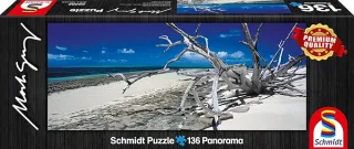 Schmidt Puzzle 59362 - Mark Gray: Green Island [136 Teile]