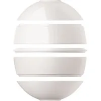 Villeroy & Boch Geschirr-Set Signature La petite Boule 5-tlg. Iconic White, Premium Porcelain, Kombiservice, Geschirrset, Tafelservice, für 2 Personen, weiß