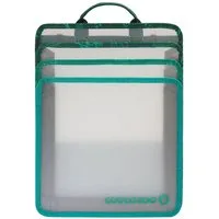 coocazoo Schulranzen Faltbare Heftbox Fresh Mint (1 Stück), Bücherbox DIN A4