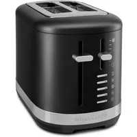 KitchenAid Toaster 5KMT2109EBK, 2 kurze Schlitze, für Zum Toasten verschiedenster Formen und Größen von Brot, einschließlich hausgemachtem Brot, 980 W, 7-stufiger Bräunungsgrad-Regler, Beleuchtete Schlitze, Auftaufunktion