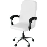Agger Bürostuhlhusse Bürostuhl bezug Bürostuhlabdeckung Stuhlhussen Drehstuhl Bezug, Moderne Stuhlüberzug Sessel Cover Elastische Waschbar Stuhlhussen