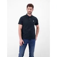 LERROS Poloshirt Poloshirt mit Waffelstruktur aus 100 % Baumwolle