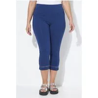 Angel of Style Leggings Capri-Leggings schmale Passform Ziernieten am Saum