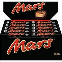 Mars GmbH Süßigkeit Mars Schokoriegel 32x51g, Karamell, Nougat & Vollmilch