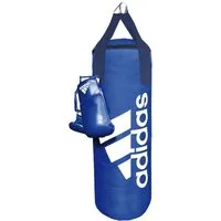 adidas Performance Boxsack Blue Corner Boxing Kit (Set, 2-tlg., mit Boxhandschuhen)
