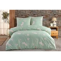 Buymax Bettwäsche Adalia, Aria, Renforcé, 2 teilig, Bettbezug-Set 135x200 cm 100% Baumwolle mit Reißverschluss hochwertig