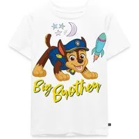 Spreadshirt T-Shirt Paw Patrol Großer Bruder Chase Geschenk Kinder Premium T-Shirt (1-tlg)