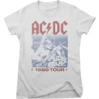 AC/DC T-Shirt AC/DC 1980 TOUR Girly Tee