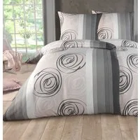 Kuscheli Bettwäsche 2x 135x200 + 2x 80x80 cm atmungsaktiver Bettbezug, moderne Designs, 0 teilig, Für Allergiker geeignet, pflegeleicht, angenehm weicher Stoff
