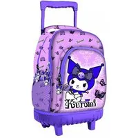 Hello Kitty Kinderrucksack Kuromi Trolley-Schulrucksack in strahlendem Lila 44 cm (1-tlg)