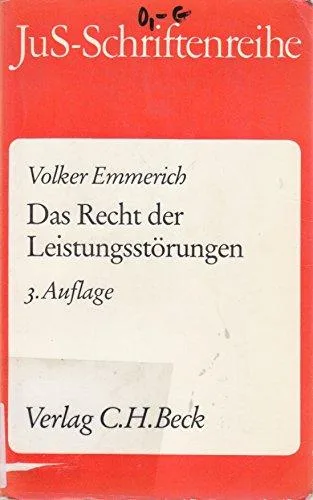 Das Recht der Leistungsstörungen