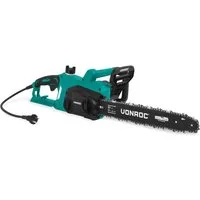 VONROC Elektro-Kettensäge Elektrische Kettensäge 2000W, 40 cm Schwertlänge, Kettengeschwindigkeit: 15 m/s – Selbstschmierende Kette
