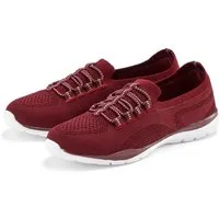 LASCANA Slipper, Halbschuh, Slip-On-Sneaker, Sneaker aus leichtem Textil-Material VEGAN
