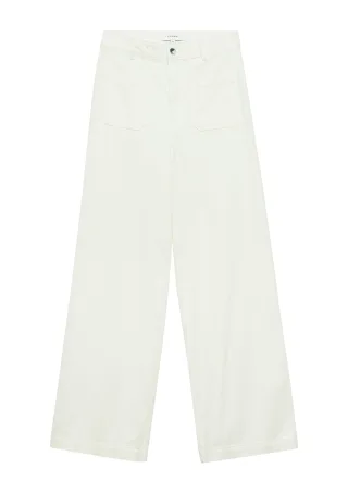comma - Jeans-Hose weiß - Gr. - 44