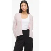 Vila Cardigan VIRIL SHORT L/S KNIT CARDIGAN-NOOS Materialmix, regular fit
