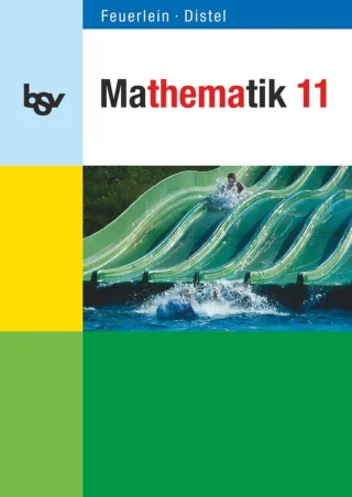 bsv Mathematik - Gymnasium Bayern - Oberstufe: 11. Jahrgangsstufe - Schülerbuch mit Merkhilfe [Gebundene Ausgabe] [2009] Distel Brigitte Feuerlein Rainer