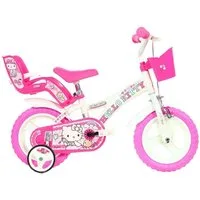 Dino Bikes Kinderfahrrad Hello Kitty 12" Kinderfahrrad 2-4 Jahre, 1 Gang, ohne Schaltung