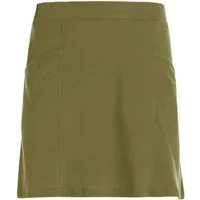 Vishes Minirock Kurzer Damen Basic-Rock Mini-Rock Baumwoll-Rock Einfarbig Schlicht Elfen, Hippie, Ethno Style