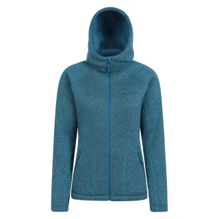 Mountain Warehouse Damen/Damen Nevis Kunstfell gefüttert Full Zip Hoodie (Teal)