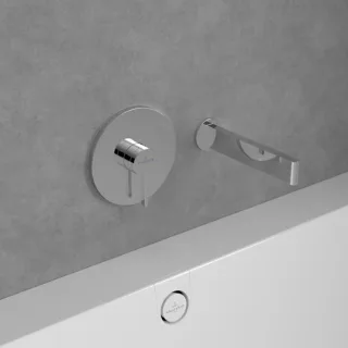 Villeroy und Boch Dawn Badewannenauslauf TVT10650515161 Wandmontage, chrom