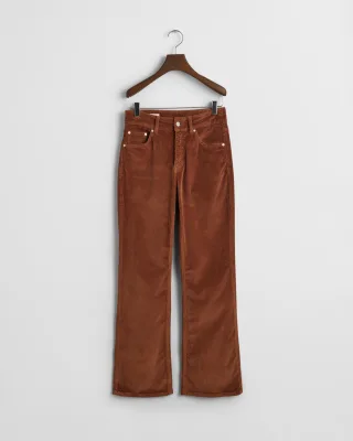 GANT - Cordjeans mit ausgestelltem Bein cocao brown - Gr. - 30