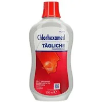 HALEON Mundspülung CHLORHEXAMED tägliche Mundspülung 0,06%, 500 ml, Speziell für die langfristige Mundhygiene entwickelt.