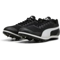 PUMA evoSPEED Star 9 Junior PUMA BLACK-PUMA WHITE Spike Schuh