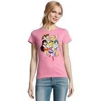 Blondie & Brownie T-Shirt Damen Fun Comic Sailor Moon and Friends Anime Manga
