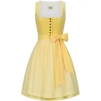 Nübler Dirndl Mini Dirndl Fleur in Zitronenfalter von Nübler - Rocklänge 60 cm